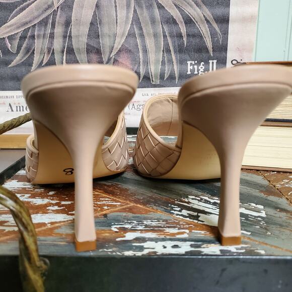 Marc Fisher LTD Dara Square Toe High Heel Sandals US W10 - Picture 7 of 9